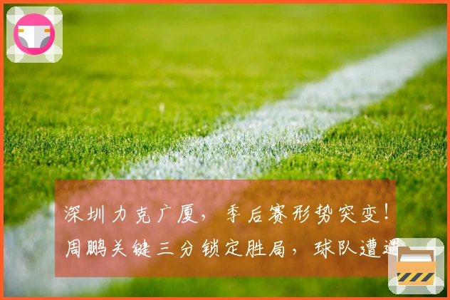 深圳力克广厦，季后赛形势突变！周鹏关键三分锁定胜局，球队遭遇伤病危机